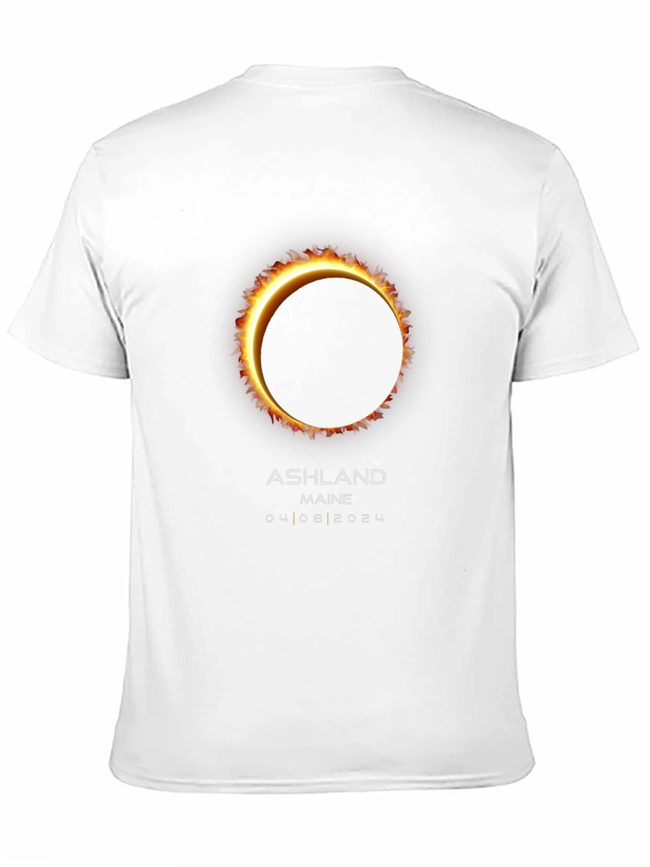 Ashland Maine Solar Eclipse T-Shirt - April 8 2024