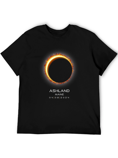Ashland Maine Solar Eclipse T-Shirt - April 8 2024