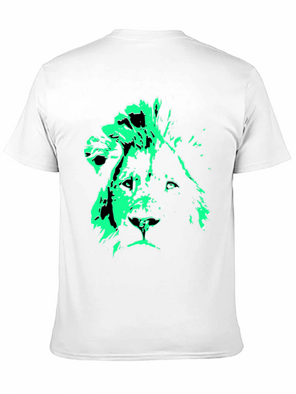 Lion Graphic Tee - Mens Black T-Shirt