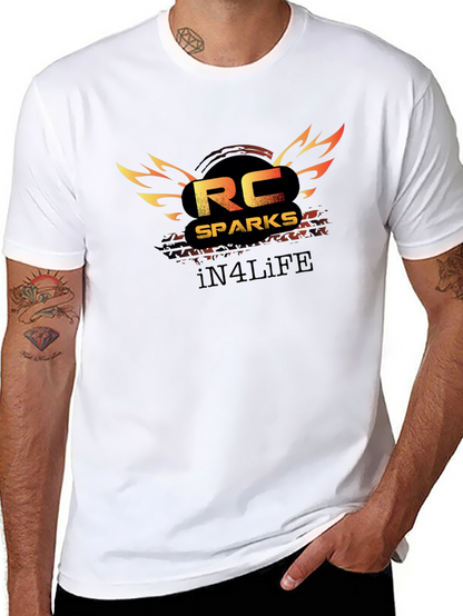 RC Sparks In4Life Black T-Shirt