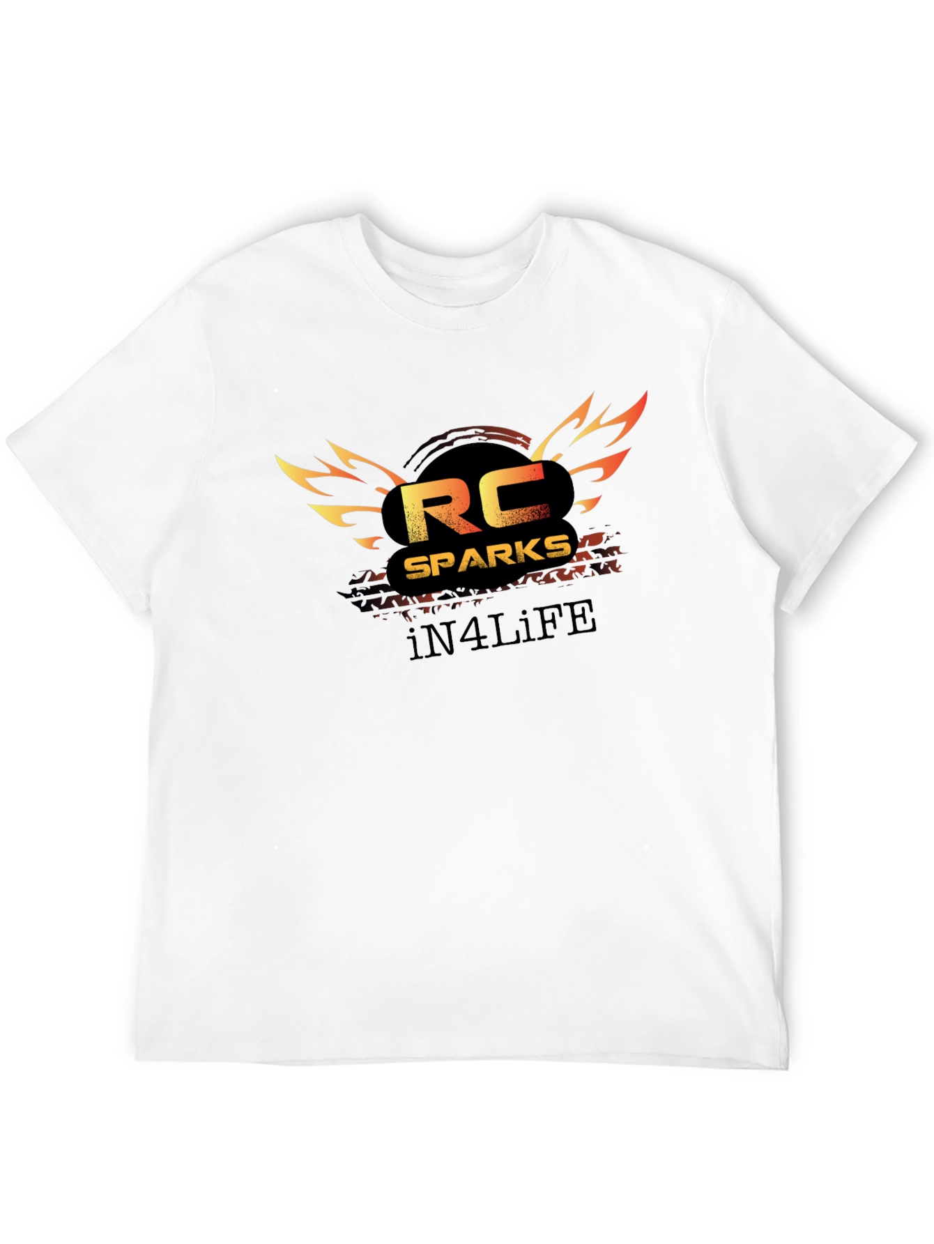 RC Sparks In4Life Black T-Shirt