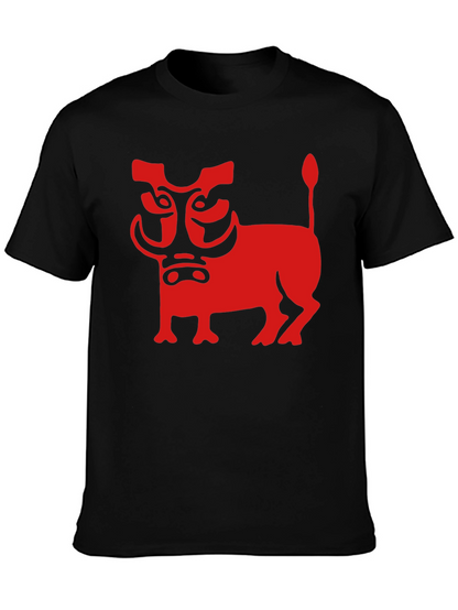 Stylized Warthog Graphic Tee