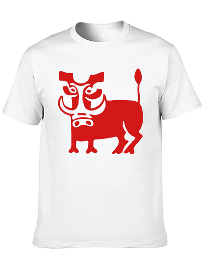 Stylized Warthog Graphic Tee