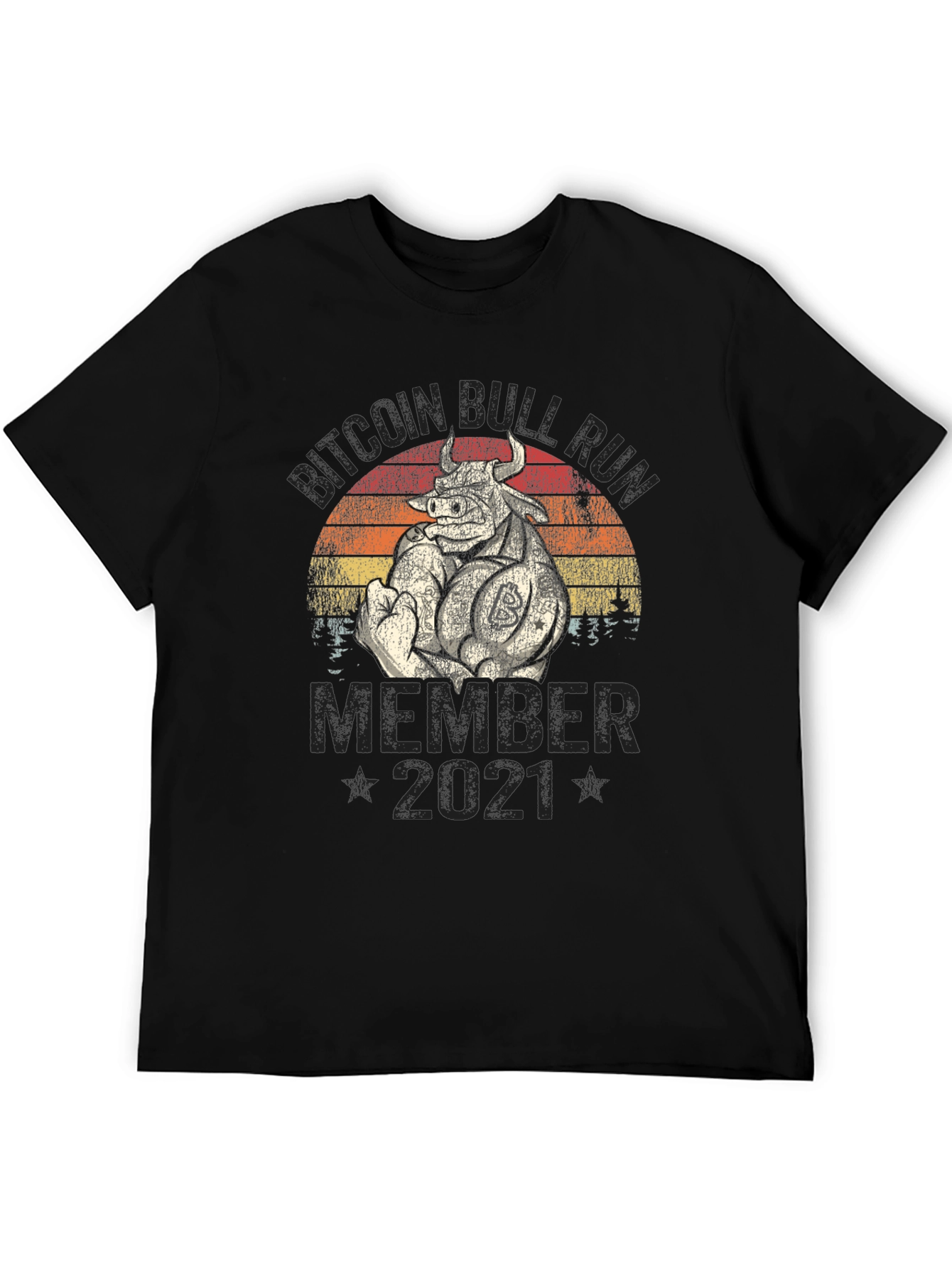 Bitcoin Bull Run Member 2021 T-Shirt
