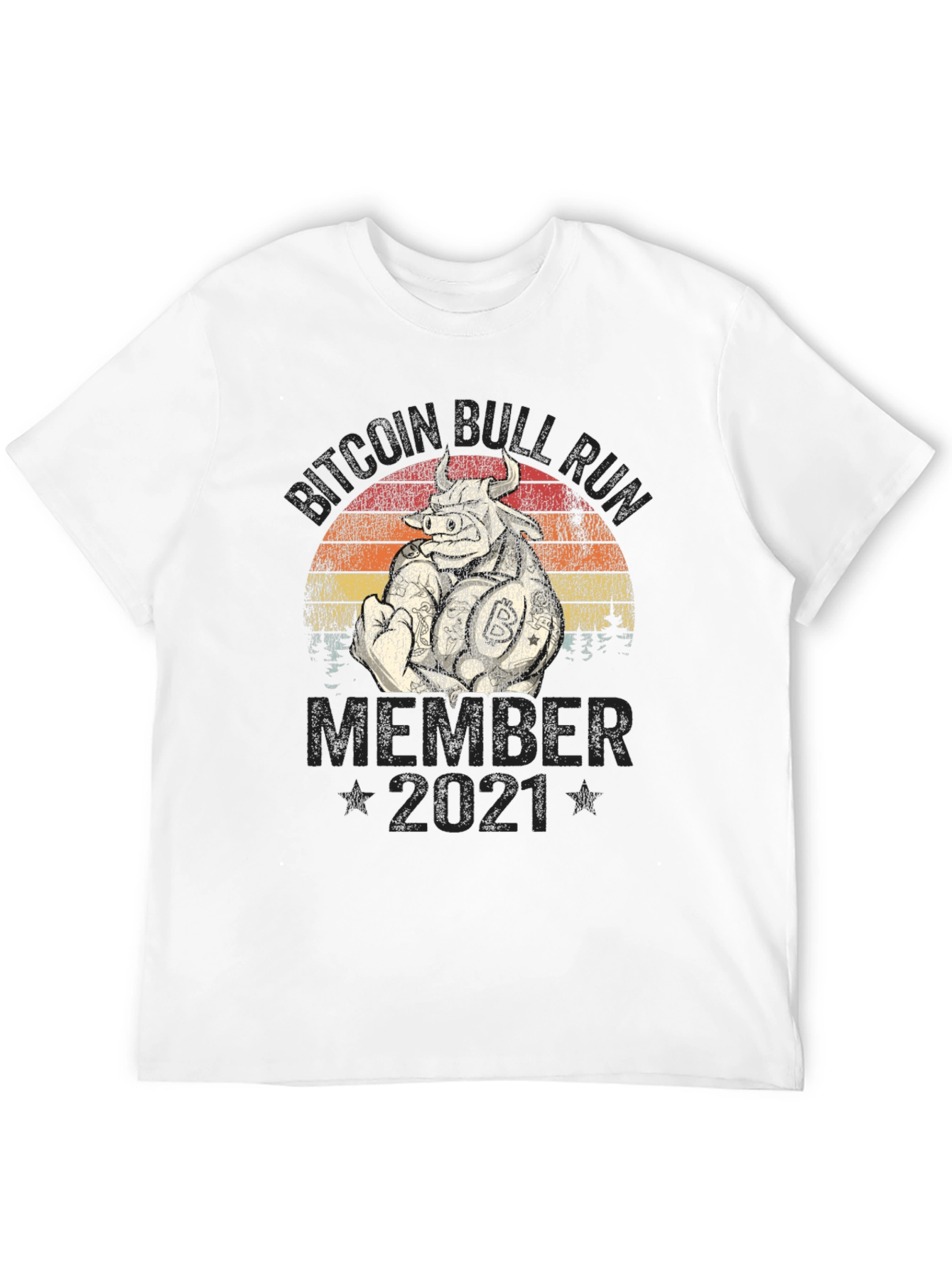 Bitcoin Bull Run Member 2021 T-Shirt