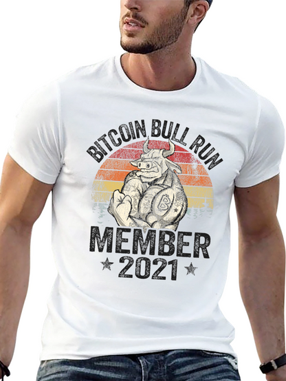 Bitcoin Bull Run Member 2021 T-Shirt