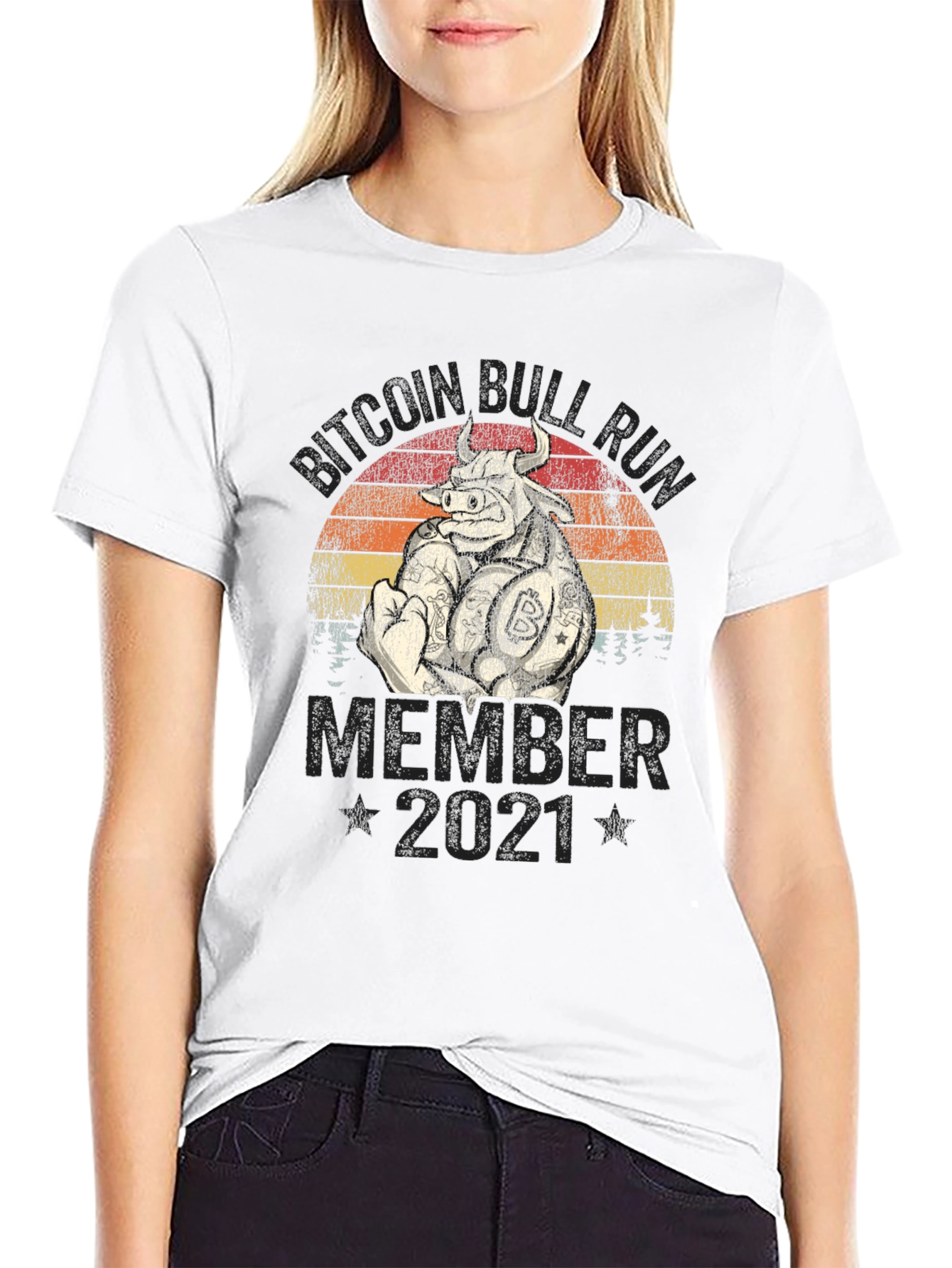 Bitcoin Bull Run Member 2021 T-Shirt