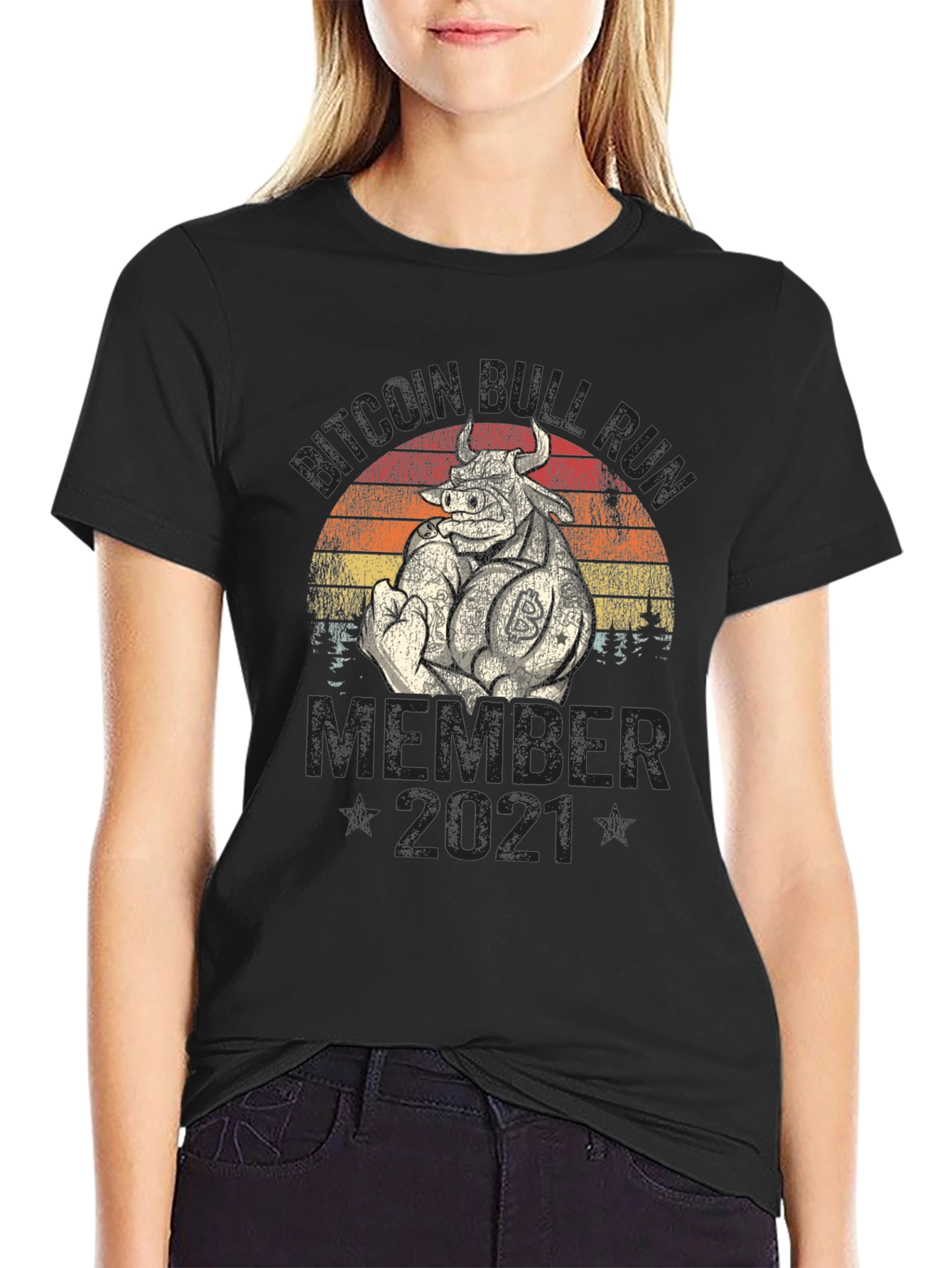 Bitcoin Bull Run Member 2021 T-Shirt