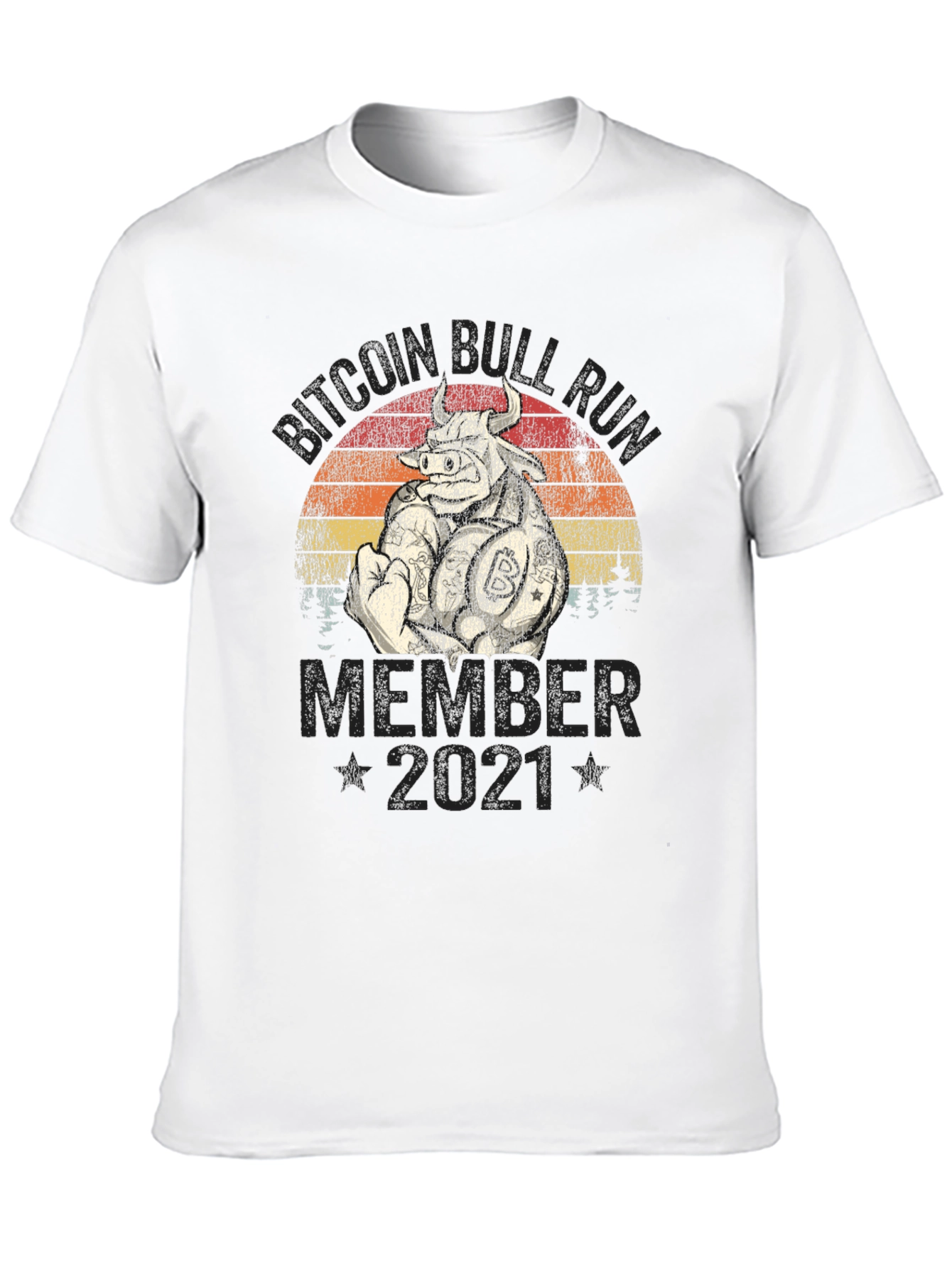 Bitcoin Bull Run Member 2021 T-Shirt