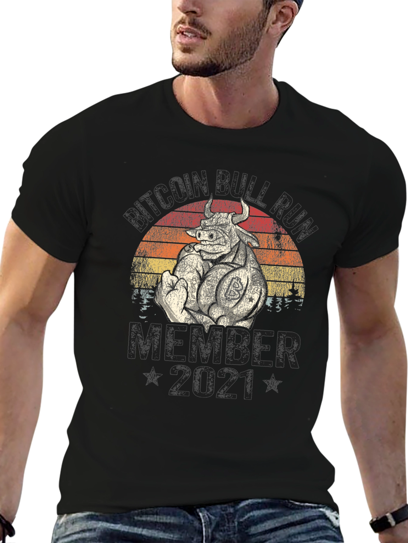 Bitcoin Bull Run Member 2021 T-Shirt