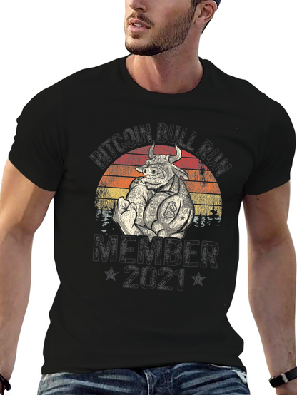 Bitcoin Bull Run Member 2021 T-Shirt
