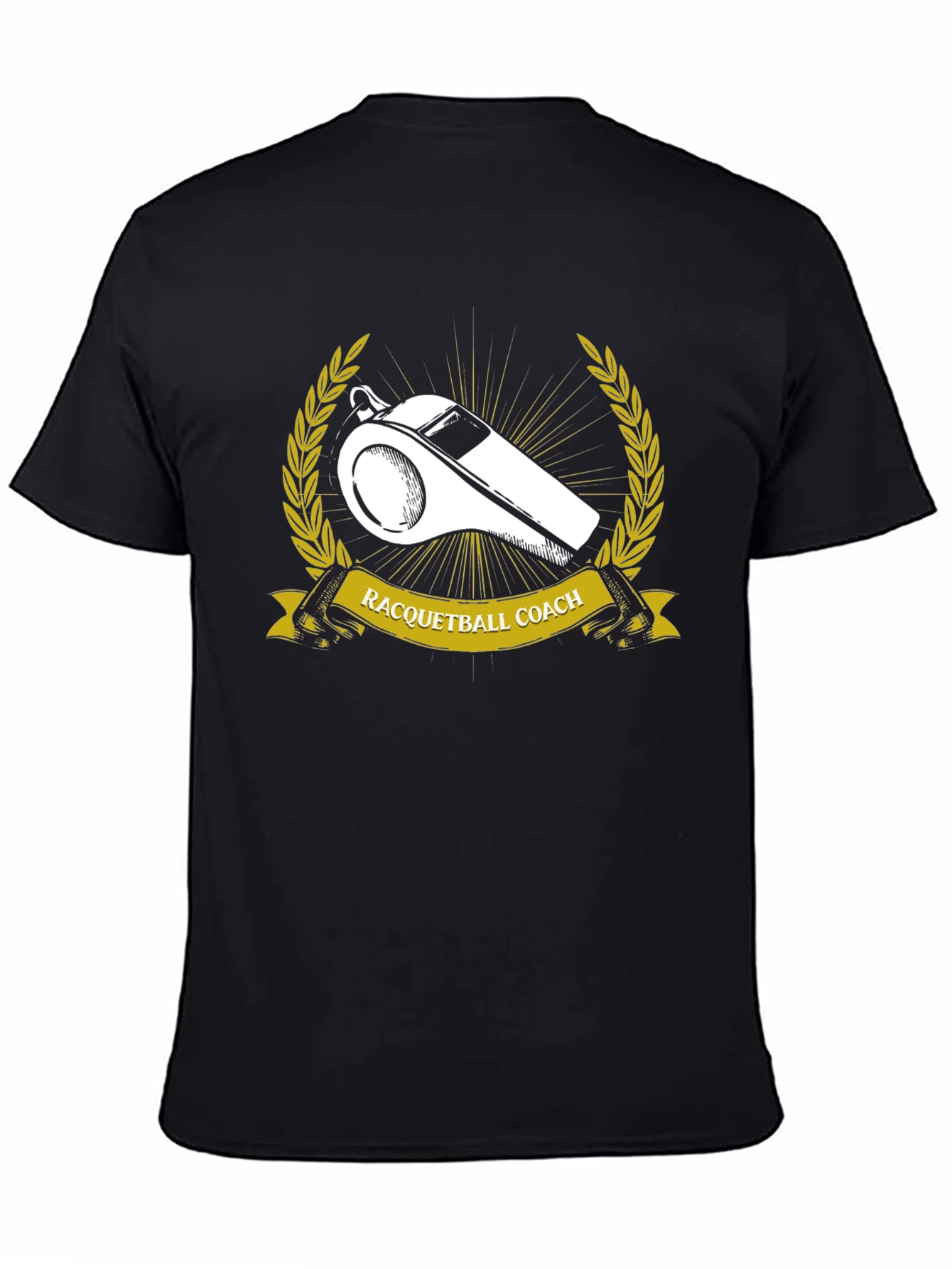 Racquetball Coach Whistle T-Shirt