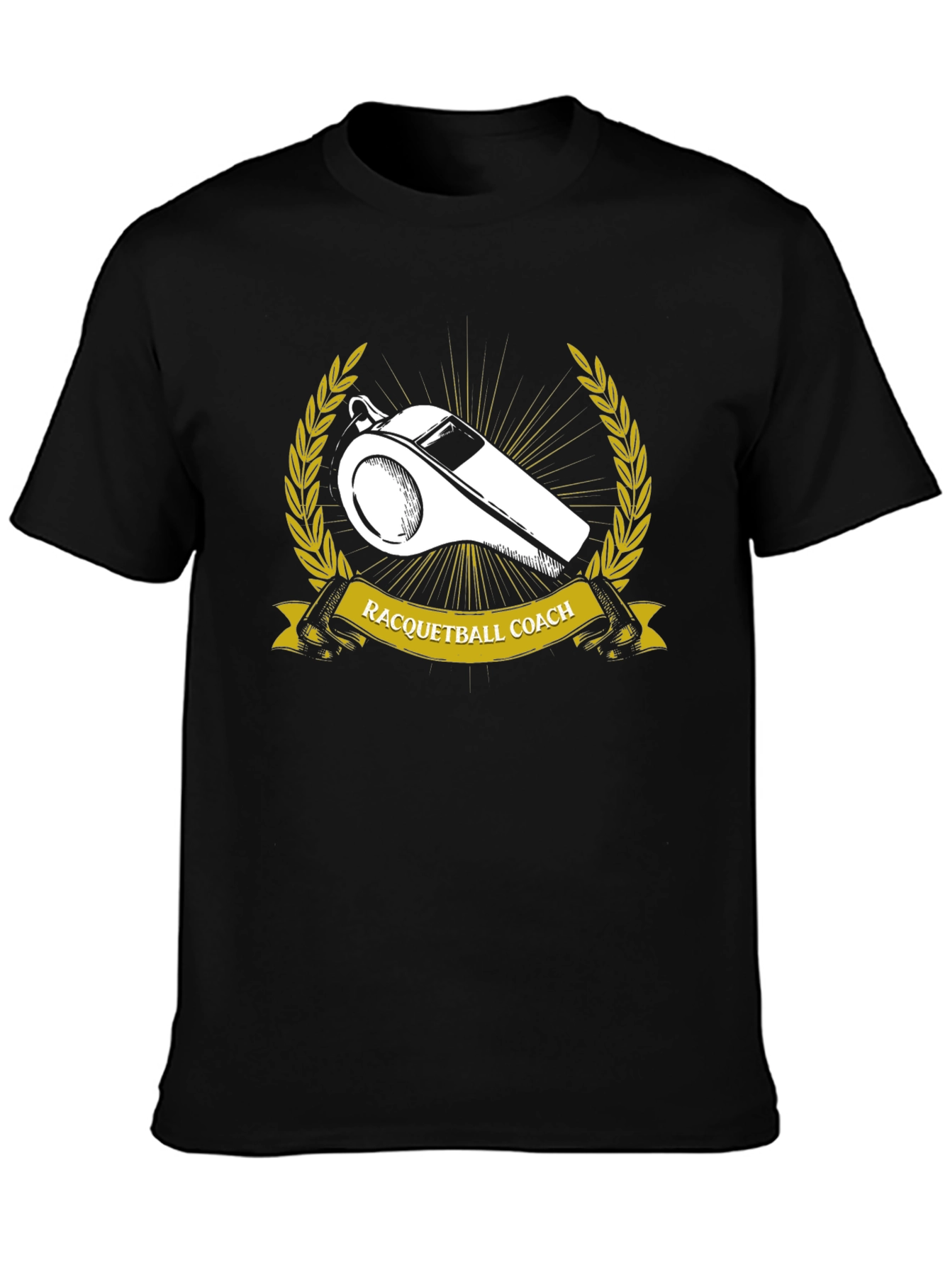 Racquetball Coach Whistle T-Shirt