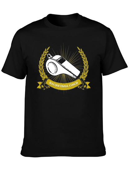 Racquetball Coach Whistle T-Shirt