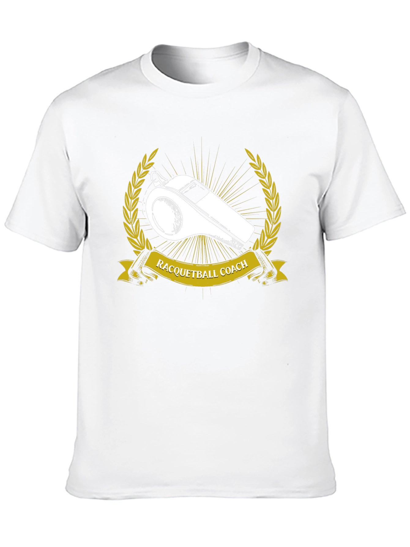 Racquetball Coach Whistle T-Shirt