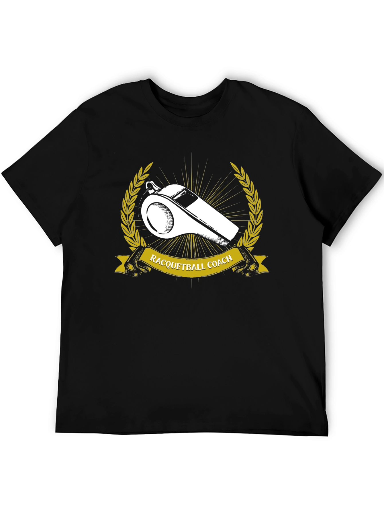 Racquetball Coach Whistle T-Shirt