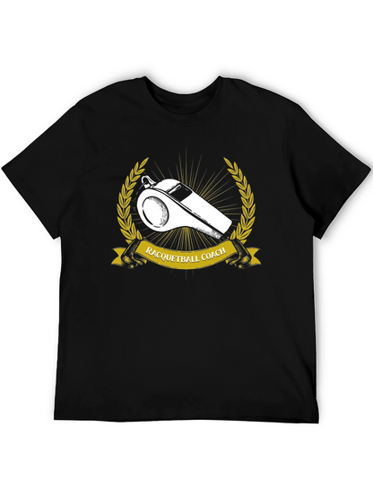 Racquetball Coach Whistle T-Shirt