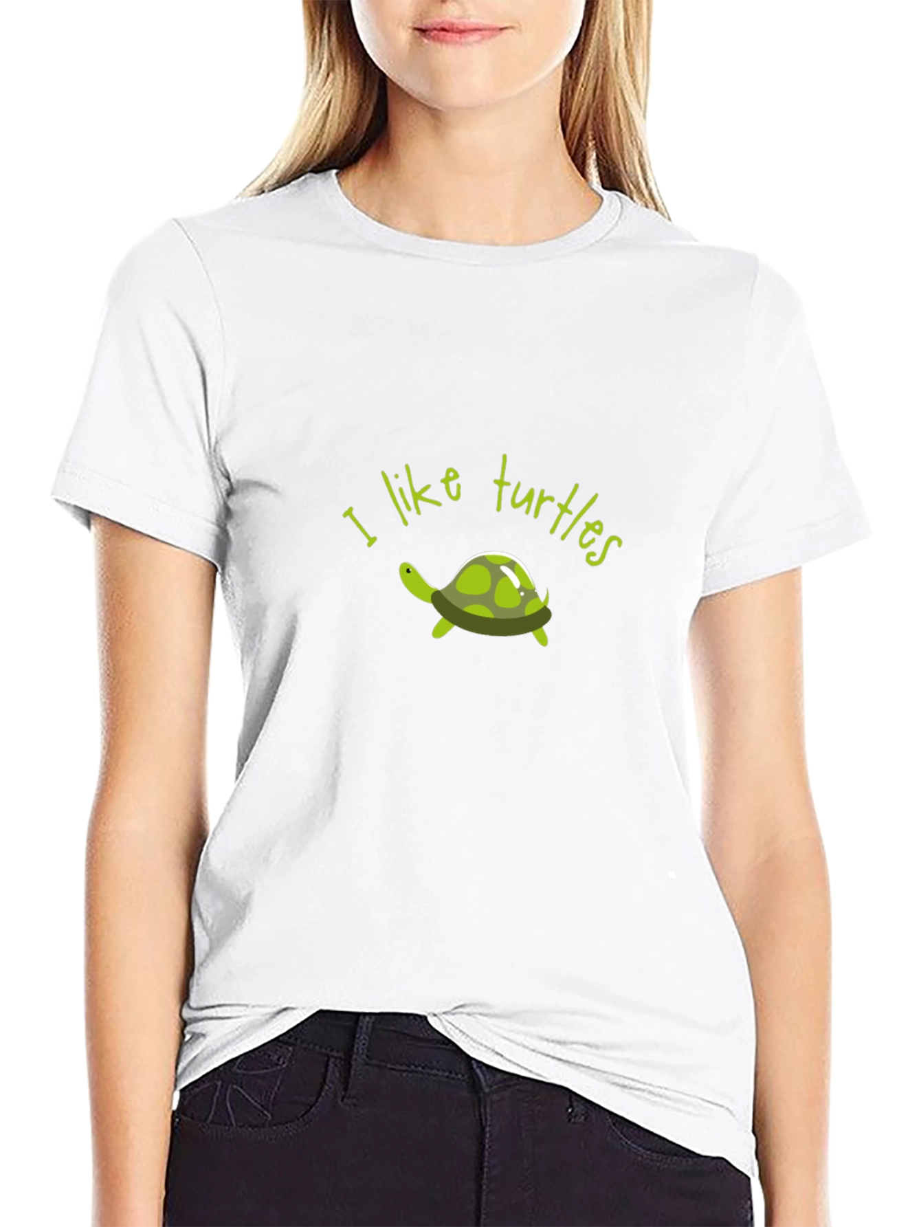 I Like Turtles Graphic T-Shirt