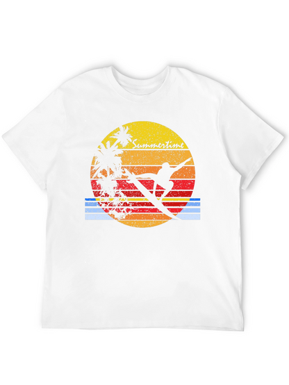 Retro Surfer Tee - Summertime Vibes