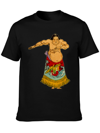 Sumo Wrestler Graphic Tee