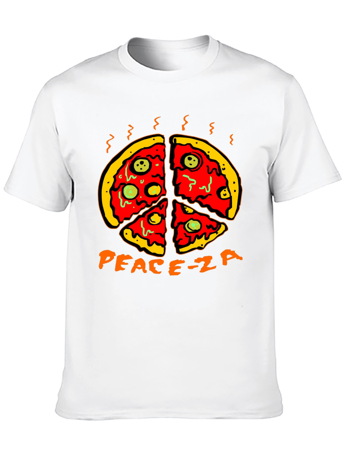 Peace-za Pizza Graphic Tee