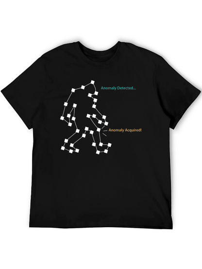 Anomaly Detected Bigfoot Graphic T-Shirt