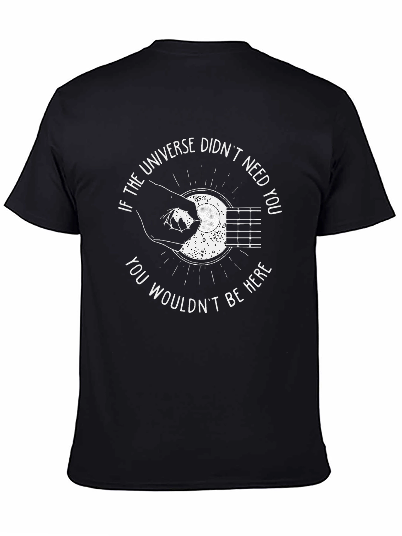 Universe Needed You Black T-Shirt
