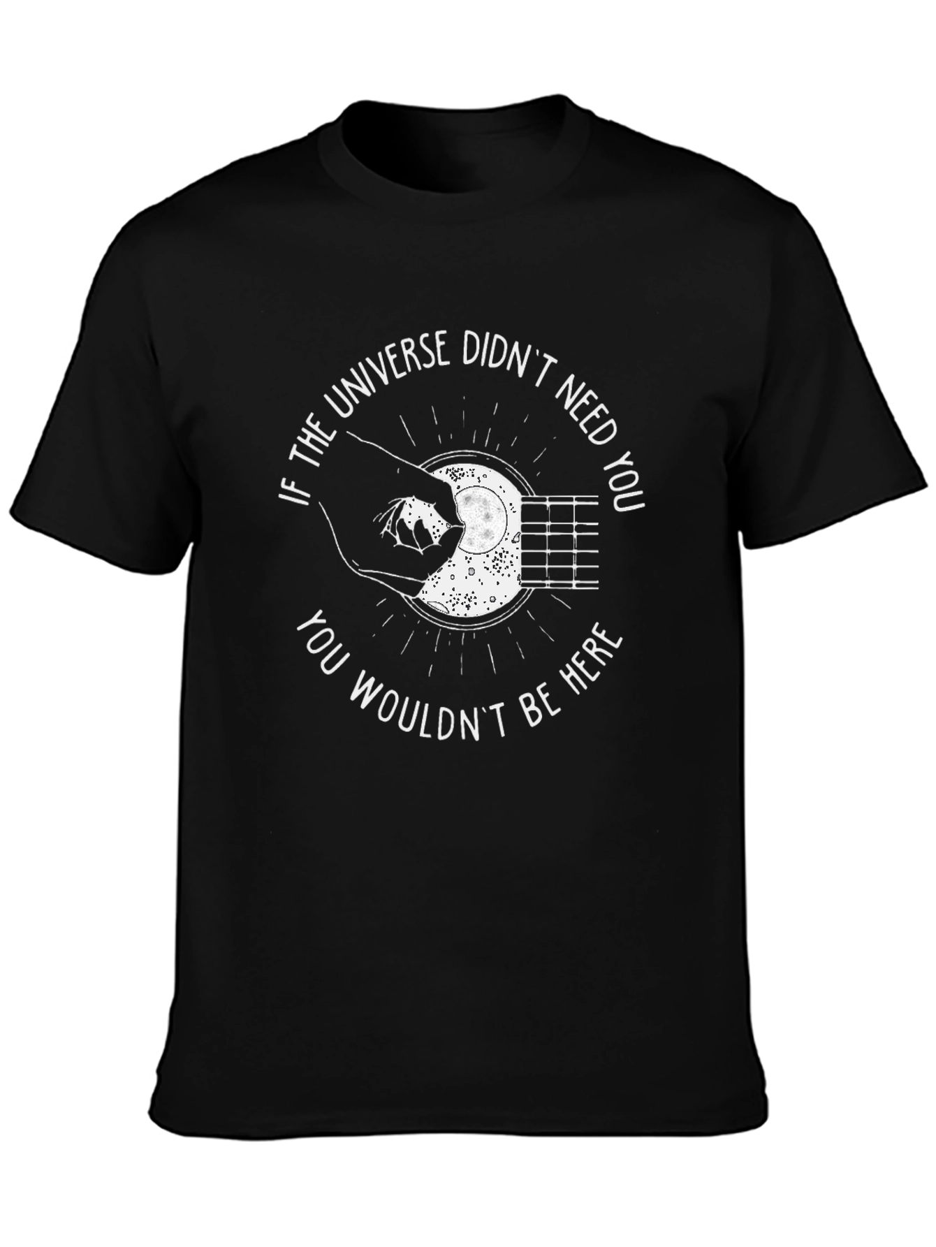 Universe Needed You Black T-Shirt
