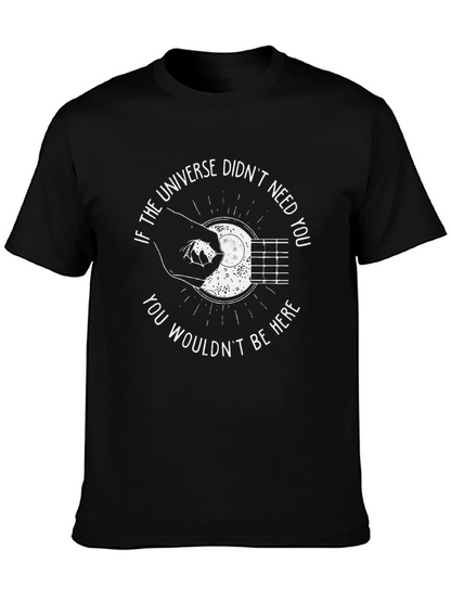 Universe Needed You Black T-Shirt