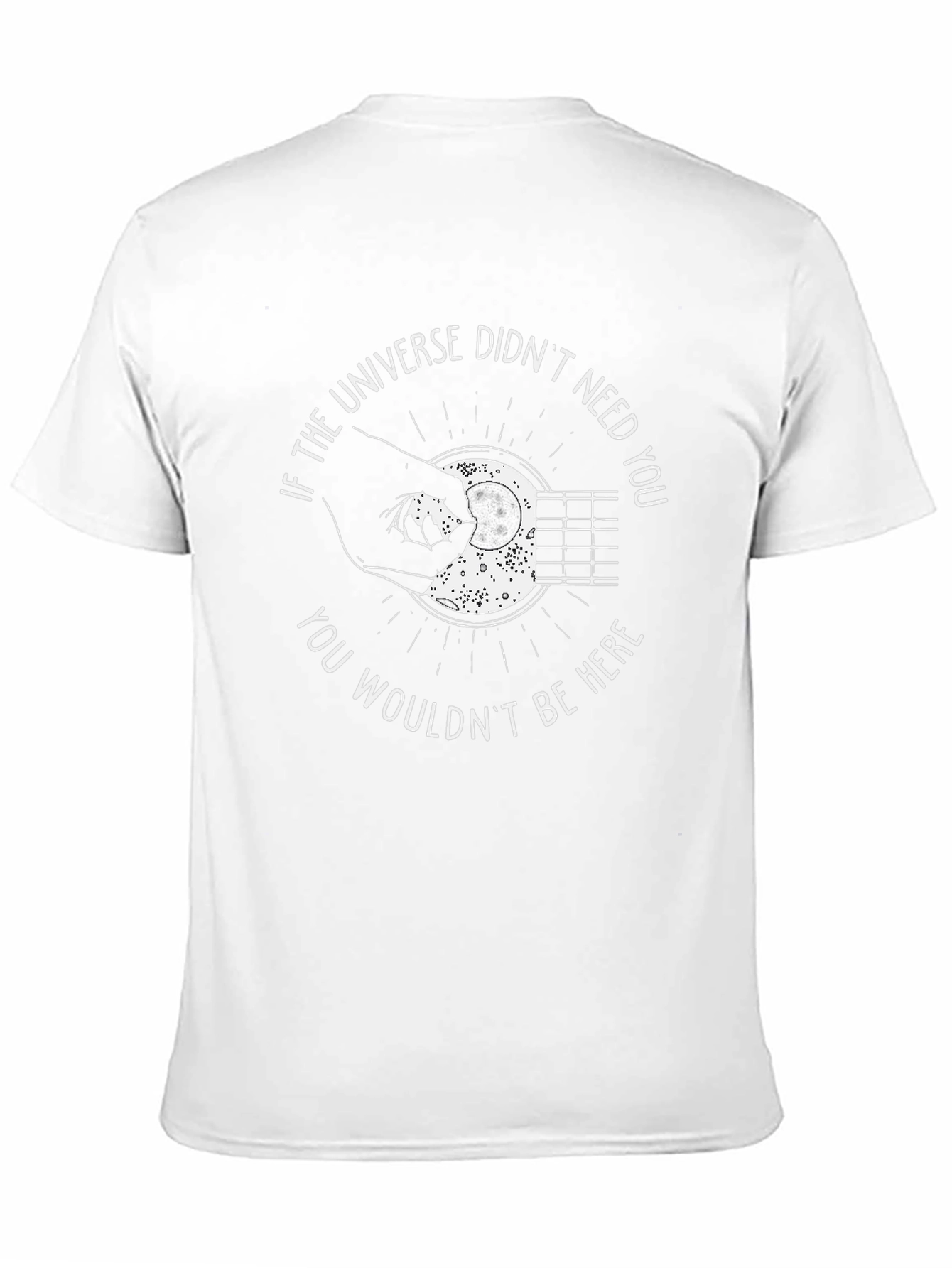 Universe Needed You Black T-Shirt