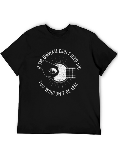 Universe Needed You Black T-Shirt