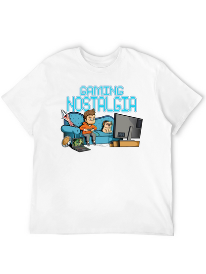 Gaming Nostalgia Black T-Shirt