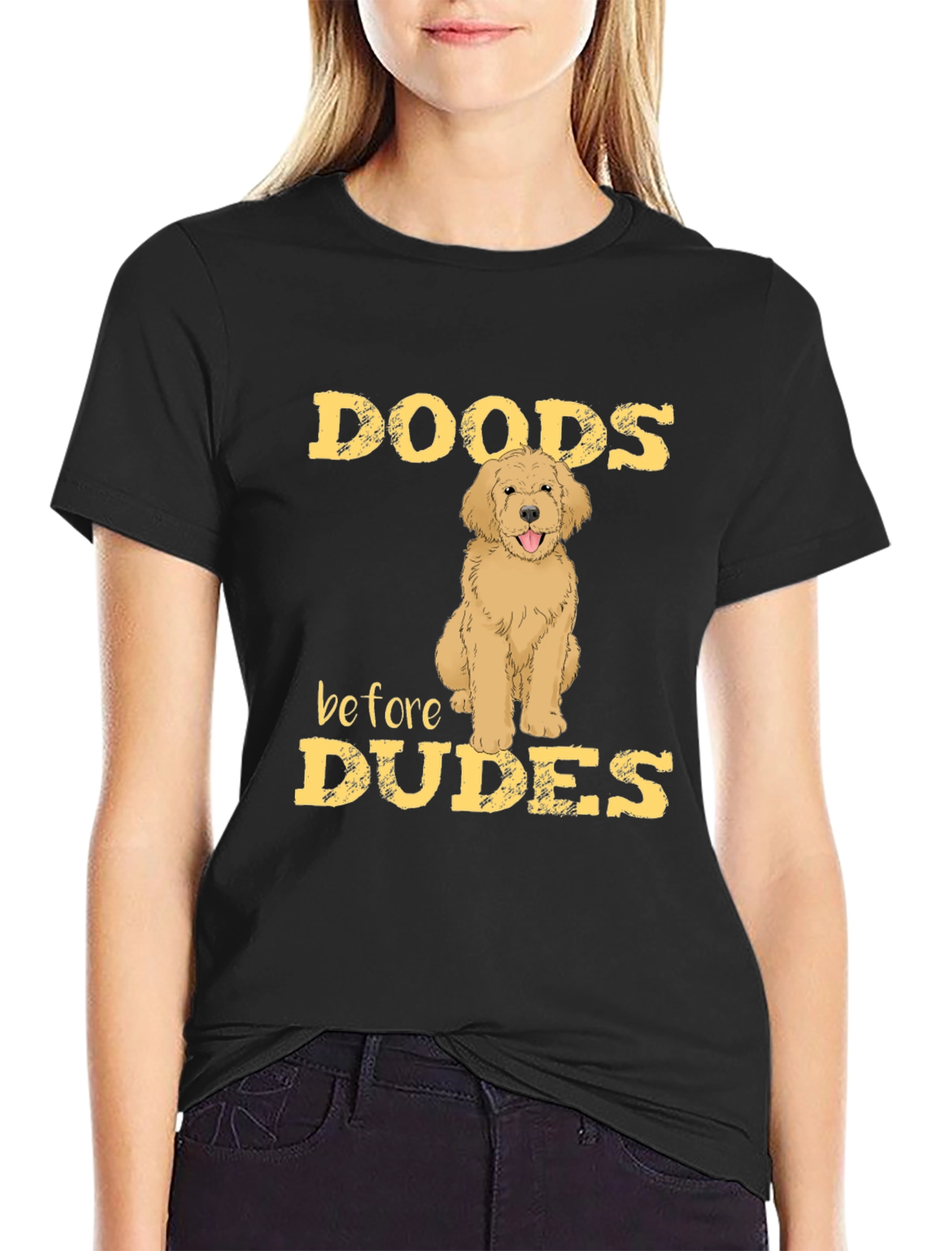 Doods Before Dudes Dog Lover Graphic Tee