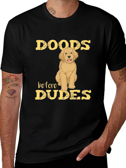Doods Before Dudes Dog Lover Graphic Tee