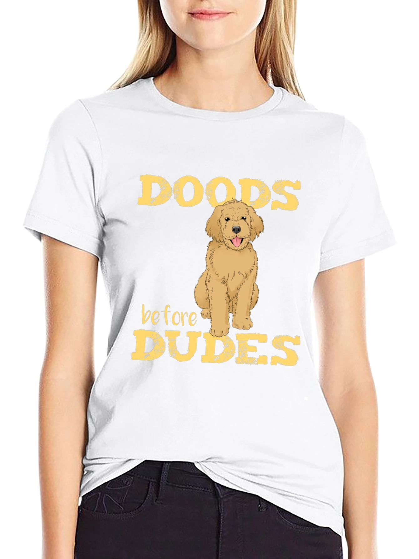 Doods Before Dudes Dog Lover Graphic Tee