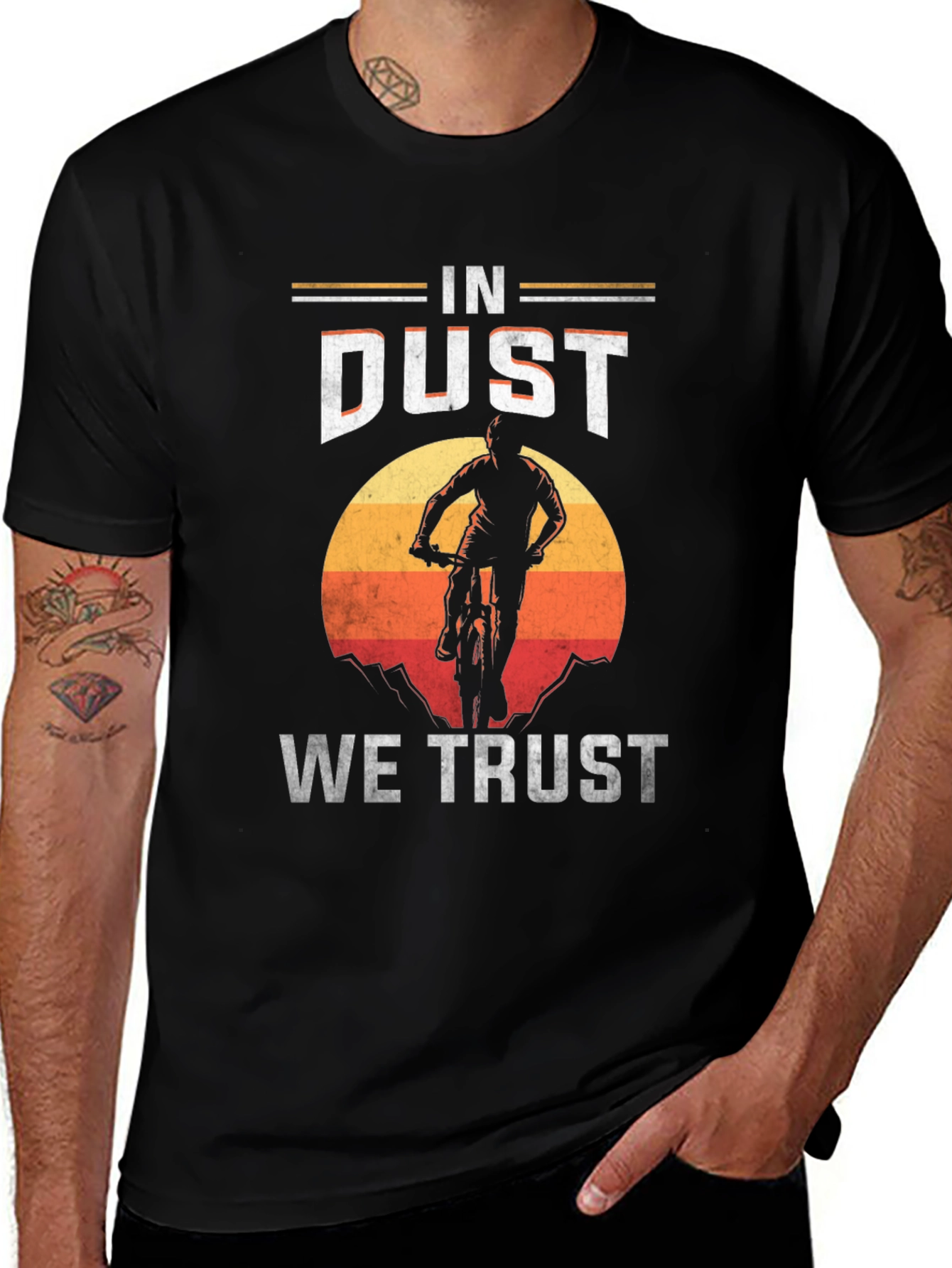 In Dust We Trust Mountain Bike T-Shirt