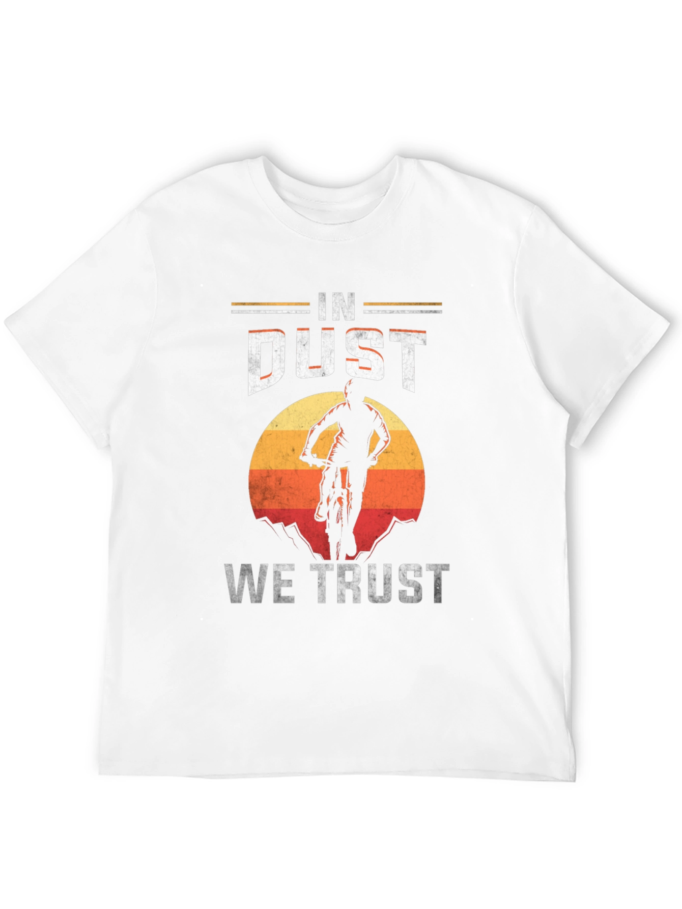 In Dust We Trust Mountain Bike T-Shirt