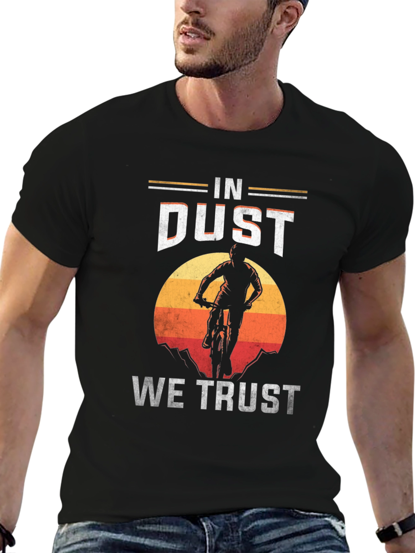 In Dust We Trust Mountain Bike T-Shirt