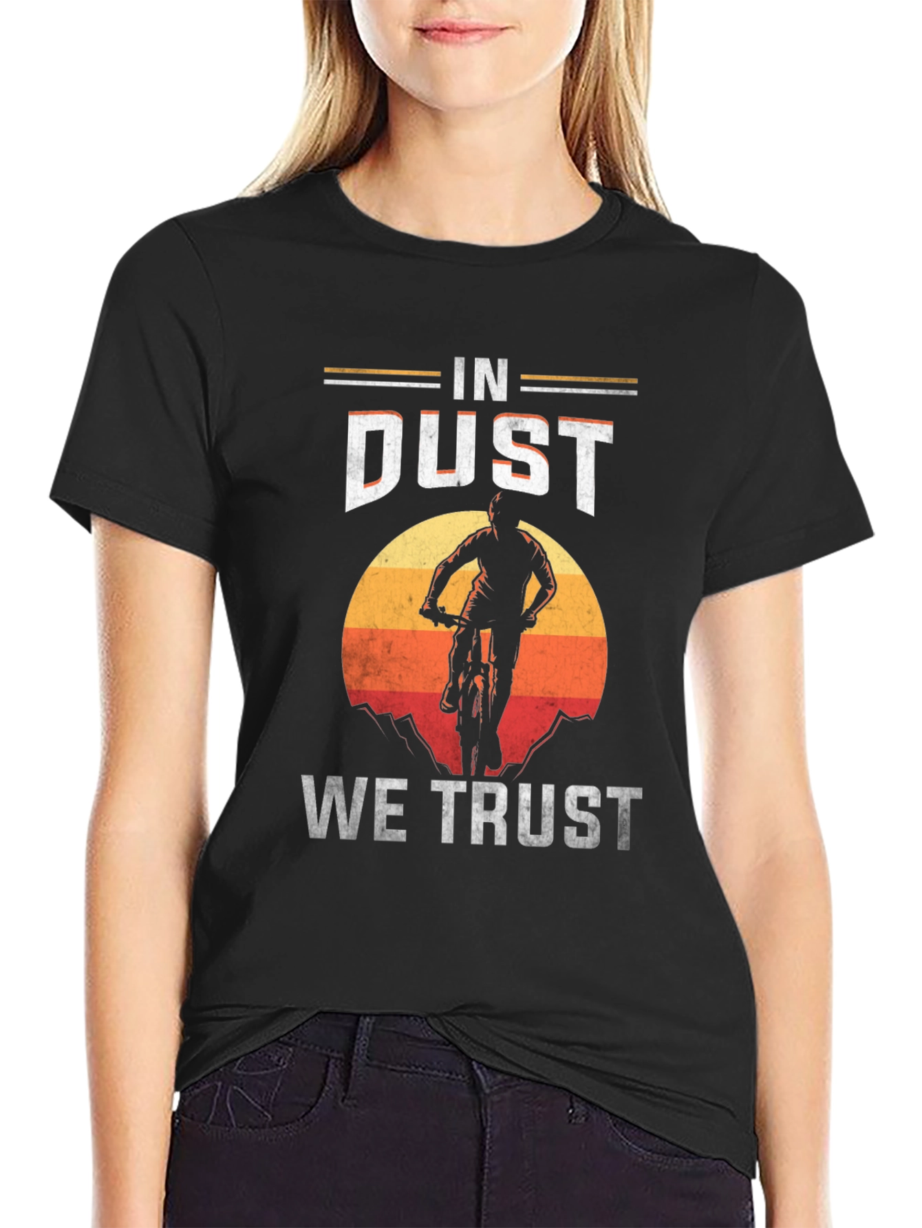 In Dust We Trust Mountain Bike T-Shirt