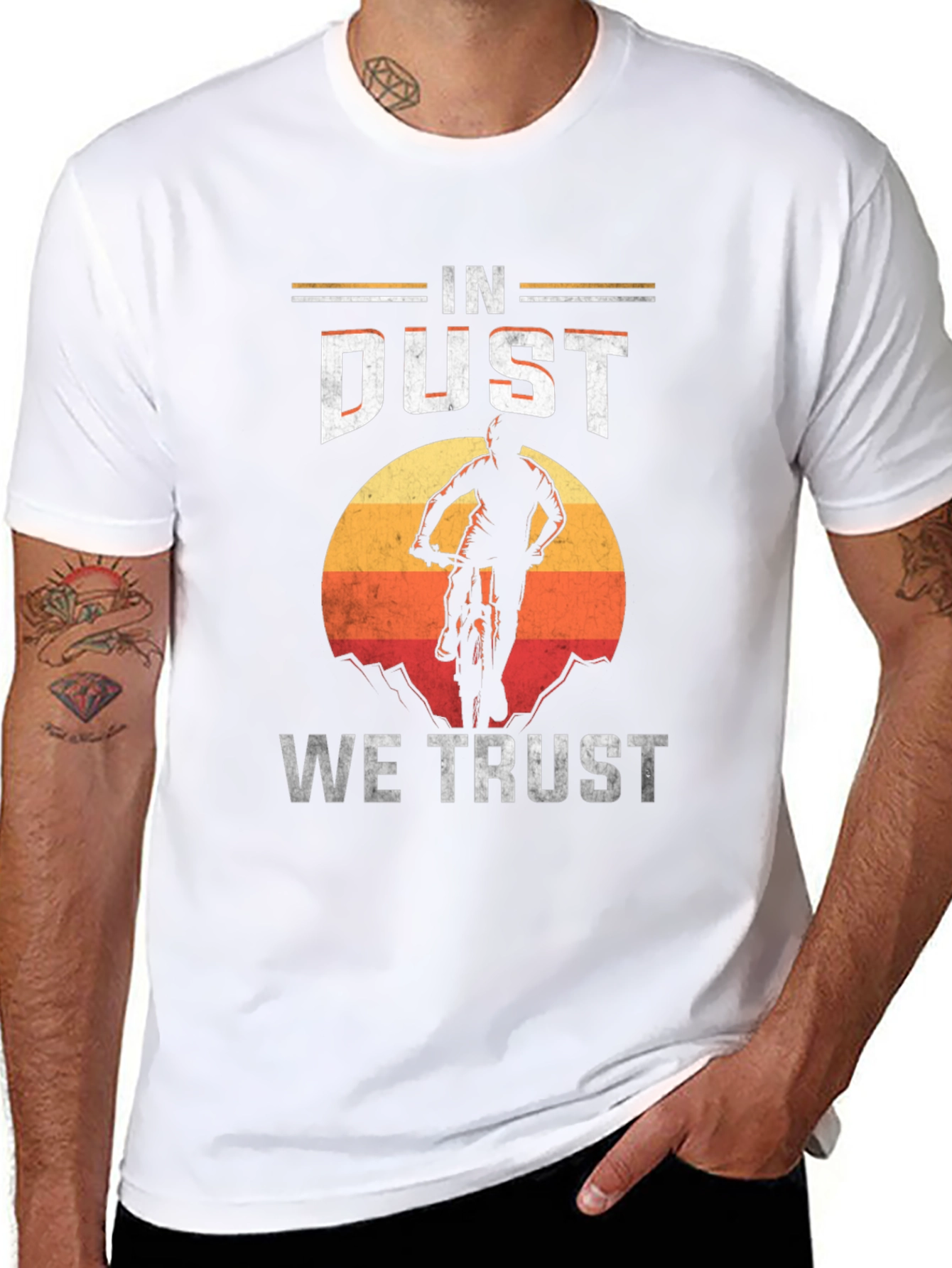 In Dust We Trust Mountain Bike T-Shirt