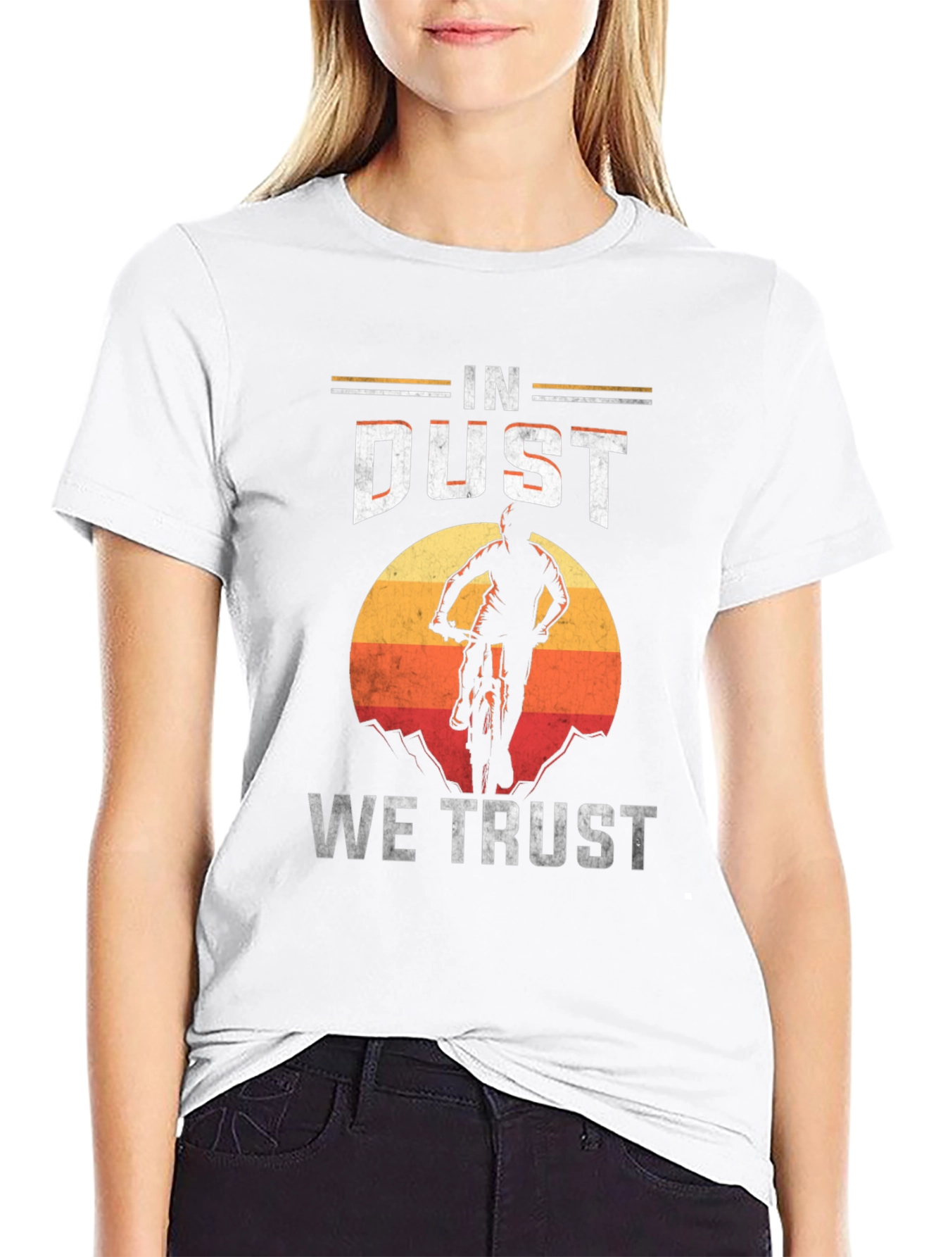 In Dust We Trust Mountain Bike T-Shirt
