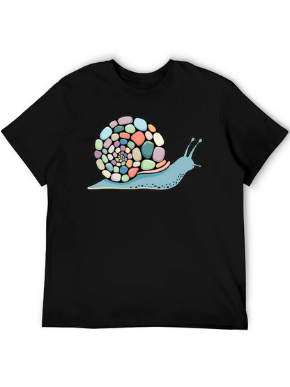Snail Graphic Tee - Cool Comfort
