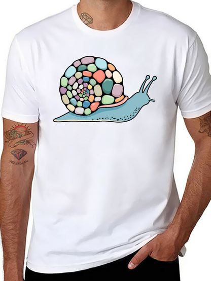 Snail Graphic Tee - Cool Comfort
