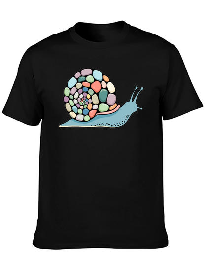 Snail Graphic Tee - Cool Comfort
