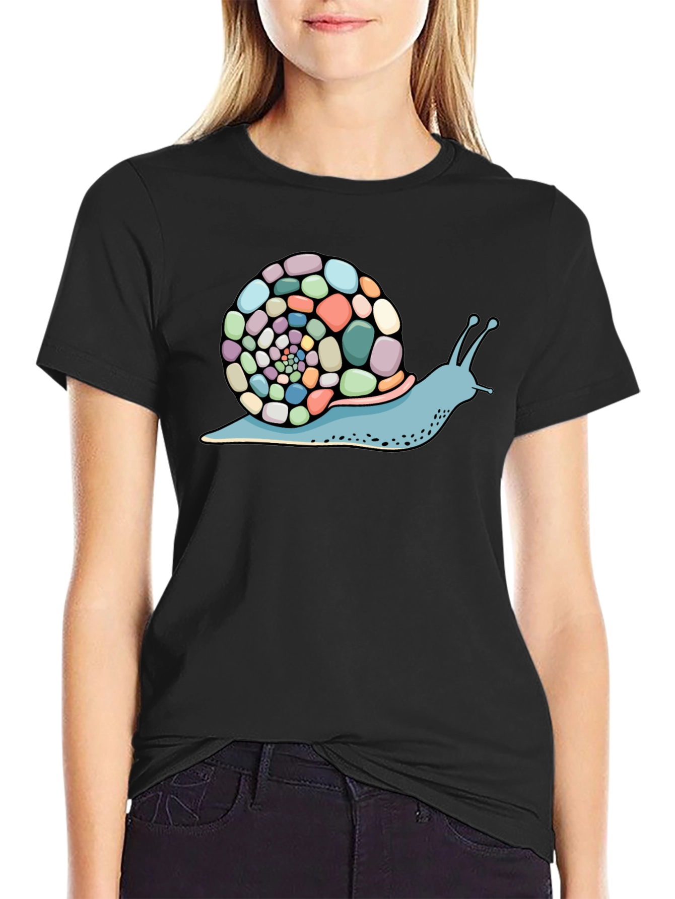 Snail Graphic Tee - Cool Comfort