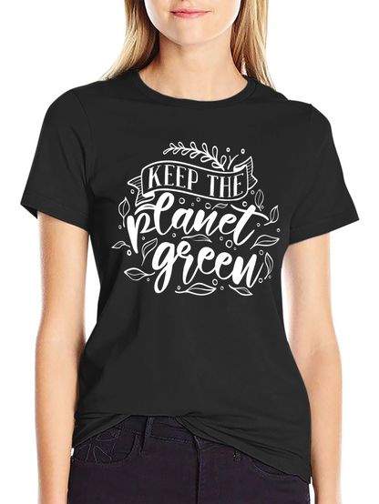 Keep The Planet Green Graphic Tee