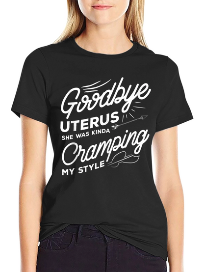 Goodbye Uterus T-Shirt - Funny Hysterectomy Tee