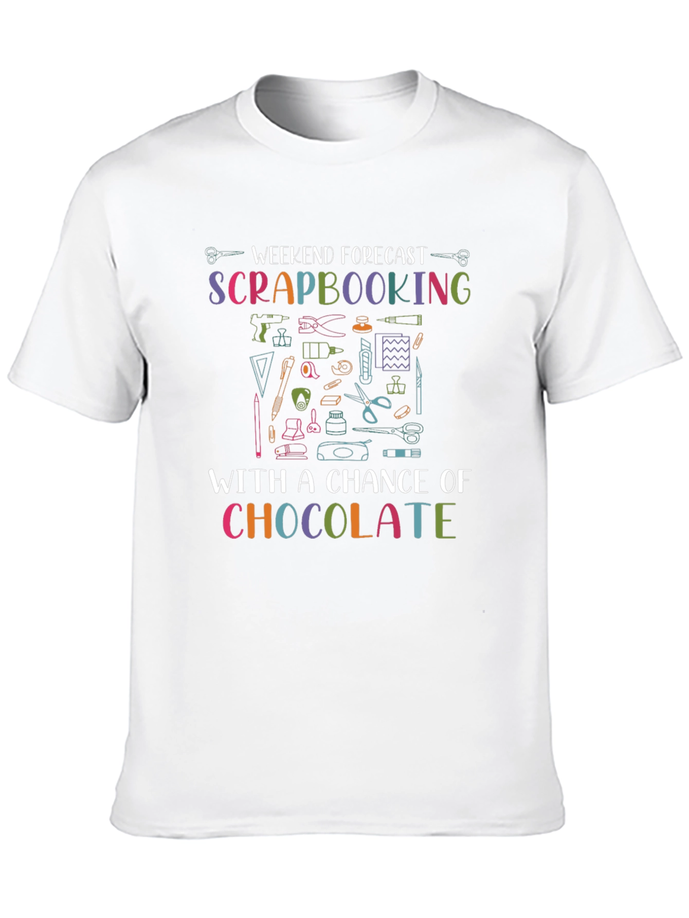 Weekend Forecast Scrapbooking T-Shirt