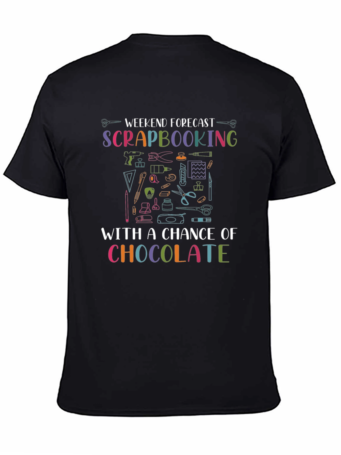 Weekend Forecast Scrapbooking T-Shirt