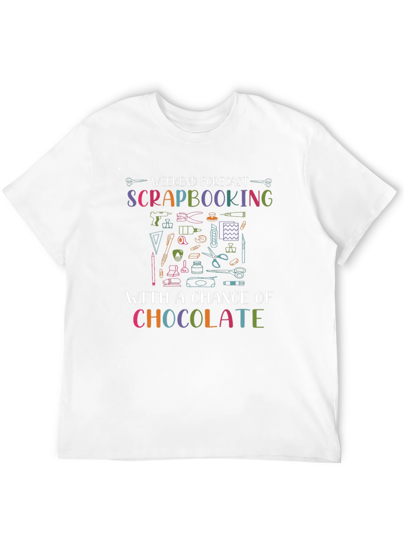 Weekend Forecast Scrapbooking T-Shirt